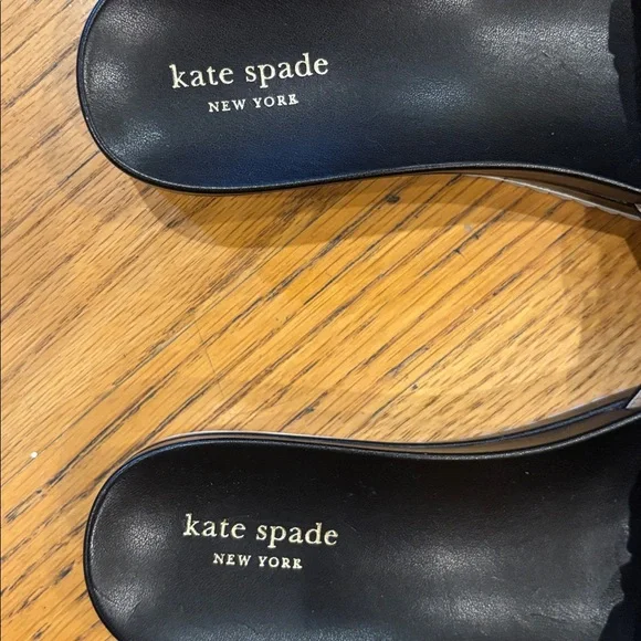 Kate Spade Black Bow Flats - Picture 4 of 9